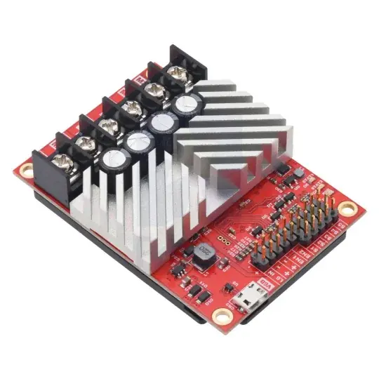 RoboClaw 2x15A USB V6B - dvoukanálový ovladač motoru 34V/15A - Pololu 3683 Ověřený