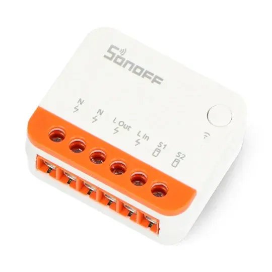 Sonoff MiniR4 - inteligentní 240V WiFi vnitřní relé - aplikace pro Android/iOS Koupit Online