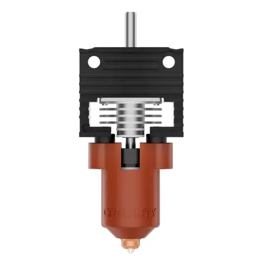 Výhodná Nabídka Keramická hotend hlava pro 3D tiskárny Creality K1/K1C/K1 Max - Rychlá výměna