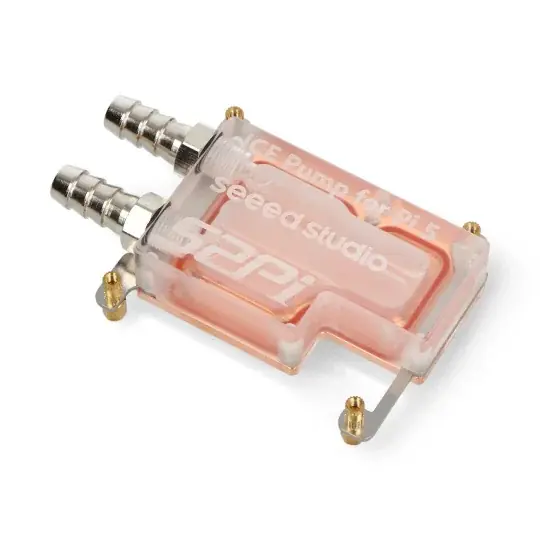 Water Cooling Radiator - systém vodního chlazení pro Raspberry Pi 5 - Seeedstudio 114070261 Poslední Šance