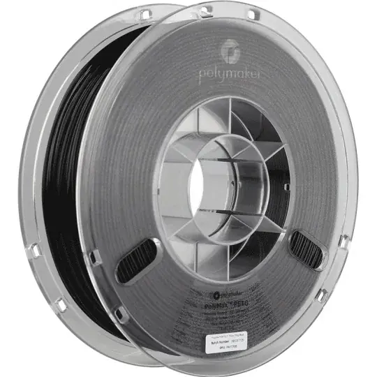 Cenově Výhodný Polymaker na vlákna PolyMax Tough PETG 1,75 mm 0,75 kg - Černá