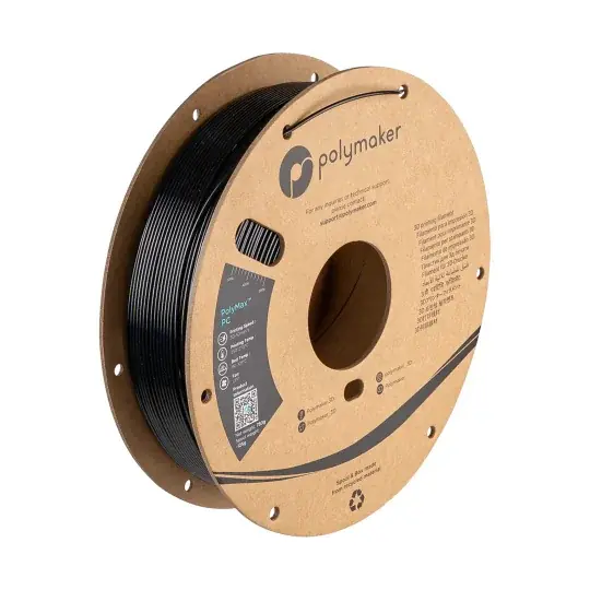 Polymaker vlákna PolyMax PC 1,75 mm 0,75 kg - Černá Akce