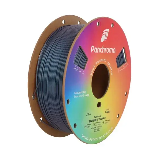 Tovární Cena Filament Polymaker Panchroma Starlight PLA 1,75 mm 1 kg - Stmívání