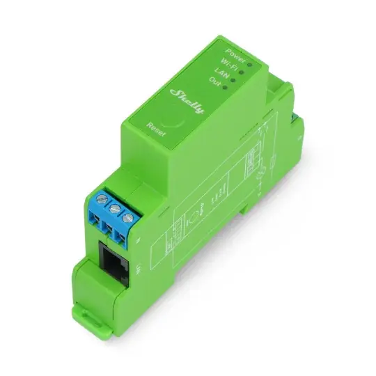 Shelly Pro Dimmer 1PM - 1-kanálový WiFi ovladač osvětlení na DIN lištu Poslední Šance