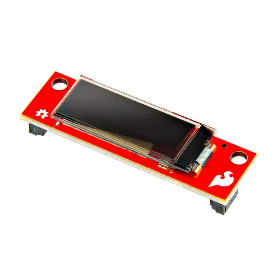 Ověřený OLED displej modrý 0,91'' 128x32px I2C - Qwiic - SparkFun LCD-24606