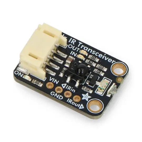 Modul infračerveného vysílače a přijímače - 940nm + 38kHz - STEMMA JST PH 2mm - Adafruit 5990 Nízká Cena