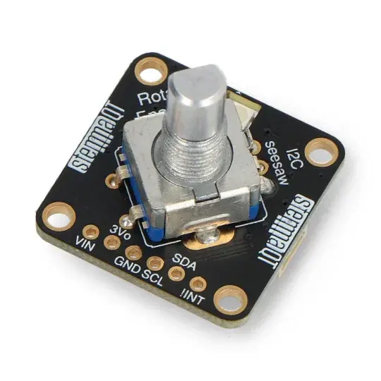 Modul otočného kodéru - I2C - STEMMA QT/Qwiic - Adafruit 5880 Odeslání Ihned