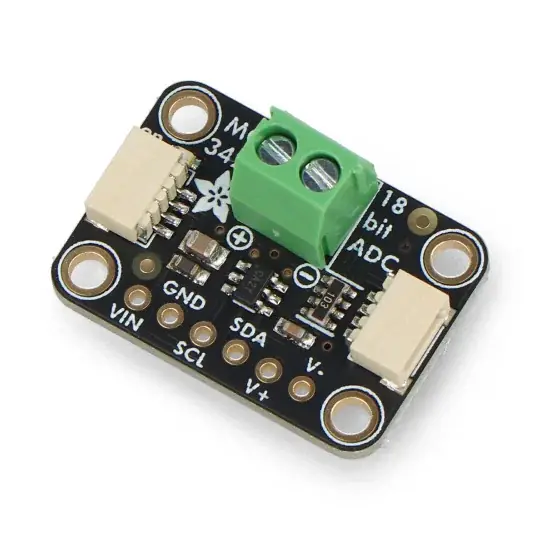 Levný MCP3421 – 18bitový 1kanálový I2C ADC – STEMMA QT/Qwiic – Adafruit 5870