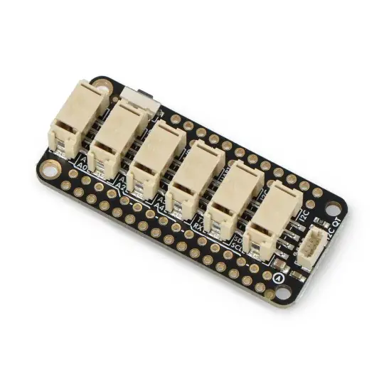 FeatherWing - 6 Port Grove + STEMMA QT - Rozšiřující deska pro Feather Boards - Adafruit 5862 Autentický