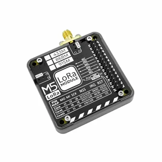 Super Cena Modul LoRa 433MHz V1.1 - pro vývojové moduly M5Stack Core - M5Stack M005-V11