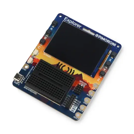 Nejlepší Volba PiMoroni Explorer - rozšiřující deska s RP2350B a 2,8'' LCD displejem - PiMoroni PIM720