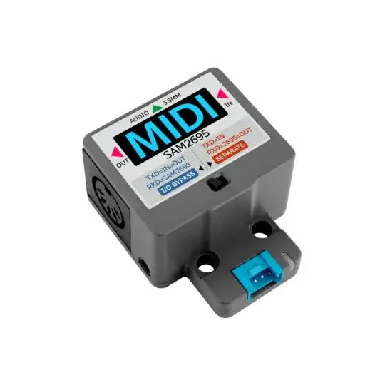 MIDI - modul ovládání a syntézy zvuku - SAM2695 - Rozšiřující modul jednotky - M5Stack U187 Poslední Šance