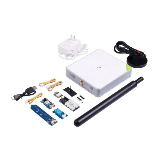 Finální Výprodej Startovací sada SenseCAP LoRaWAN - Multiplatformní brána LoRaWAN SenseCAP M2 + sada senzorů - ESP32-S3 - Seeedstudio 114993166