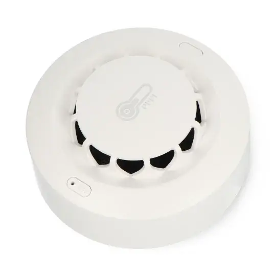 Tuya - inteligentní kouřový senzor s WiFi měřením teploty a vlhkosti - RTX WSSTH3 Rychlé Dodání