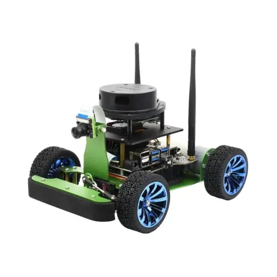 Poslední Šance JetRacer Professional Verze ROS AI Kit B – 4kolová Al Robot Platform + Nvidia Jetson Nano Dev Kit – Waveshare 26801