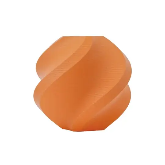 Top Prodej Bambu Lab PLA Matné vlákno 1,75 mm 1 kg - součástí balení s opakovaně použitelnou cívkou - Mandarin Orange