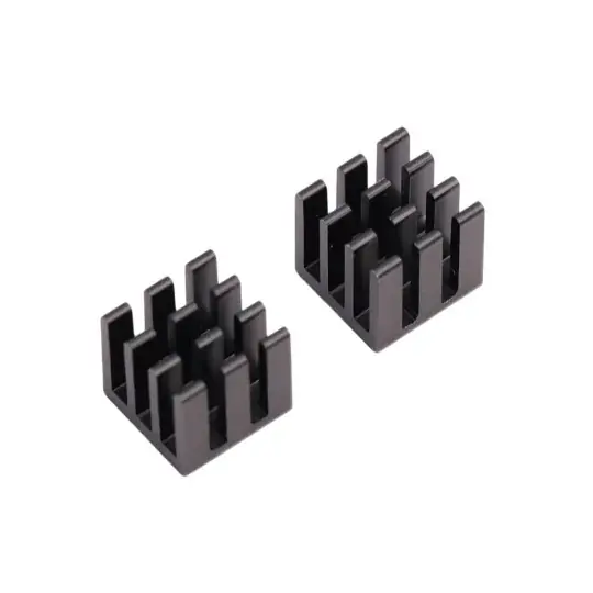 Značkový Sada radiátorů pro Xiao ESP32-S3 Sense - s termopáskou - hliník - 2 ks. - Seeedstudio 114010001