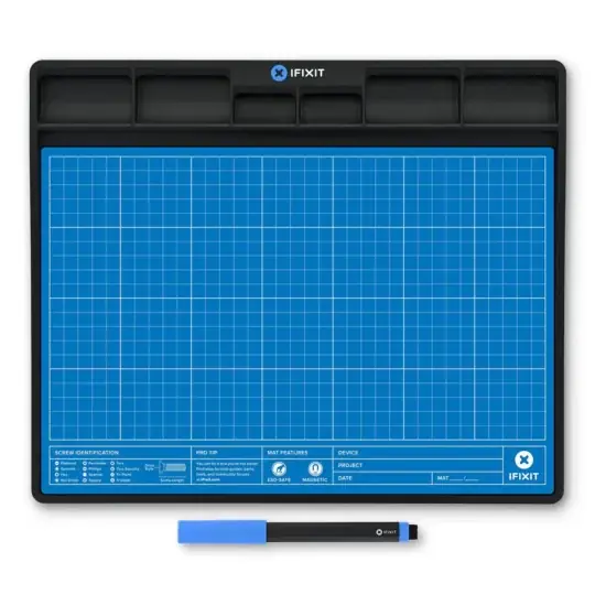 Cenová Bomba iFixit FixMat - Magnetická servisní podložka s deskou, kterou lze za sucha smazat - IF145-491-1