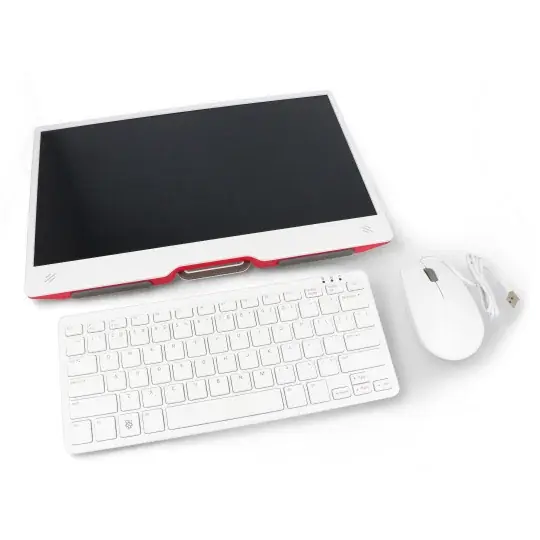 Počítačová sada Raspberry Pi 500 8GB RAM + 15,6" IPS LCD monitor + oficiální příslušenství Sleva