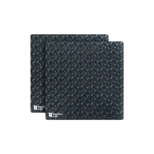 Bambu 3D Diamond Surface Sheet – Sada 2 náhradních listů – X1, X2D, P2S, P1 a A1 Series – Bambu Lab Výhodná Nabídka