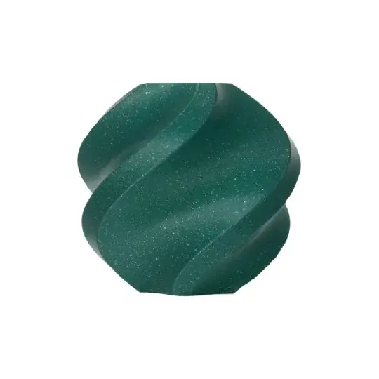 Bambu Lab PLA Sparkle Filament 1,75 mm 1 kg - s opakovaně použitelnou cívkou - Alpine Green Sparkle Nejlepší Cena