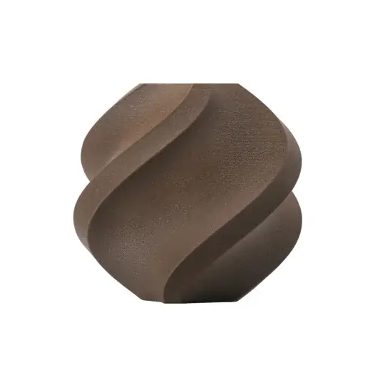 Filament Bambu Lab PLA Wood 1,75mm 1kg - v sadě s opakovaně použitelnou cívkou - černý ořech Sleva