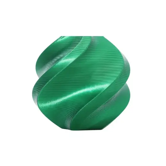 Bambu Lab PLA Silk+ Filament 1,75 mm 1 kg - s opakovaně použitelnou cívkou - Candy Green Vrácení Zdarma