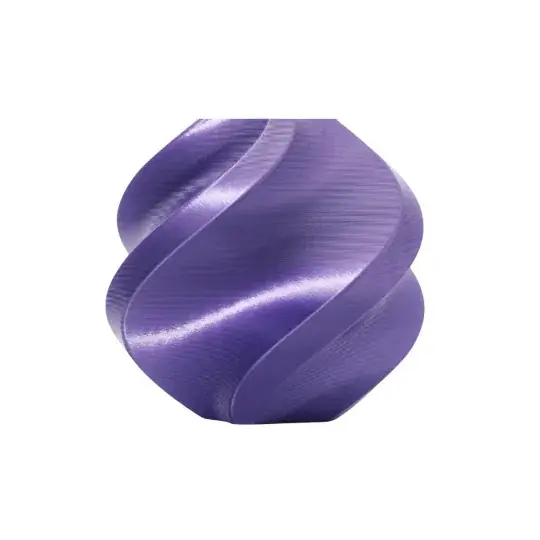 Tovární Cena Bambu Lab PLA Silk+ Filament 1,75 mm 1 kg - s opakovaně použitelnou cívkou - fialová