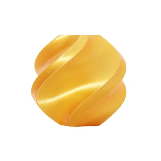 Filament Bambu Lab PLA Silk+ 1,75mm 1kg - v sadě s opakovaně použitelnou cívkou - Zlatá Sleva