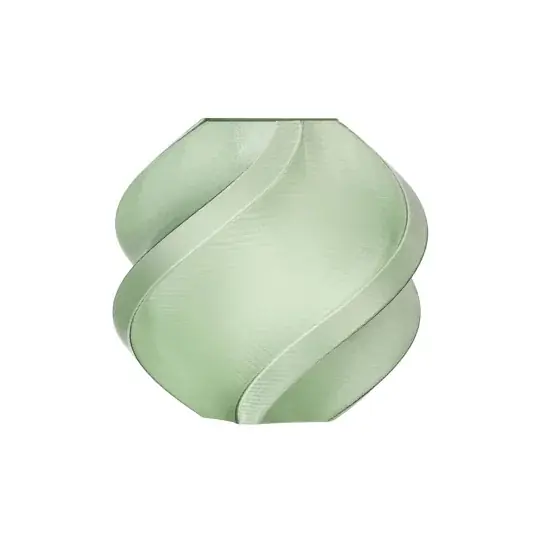 Vrácení Zdarma Filament Bambu Lab PETG Translucent 1,75mm 1kg - v sadě s opakovaně použitelnou cívkou - Translucent Olive