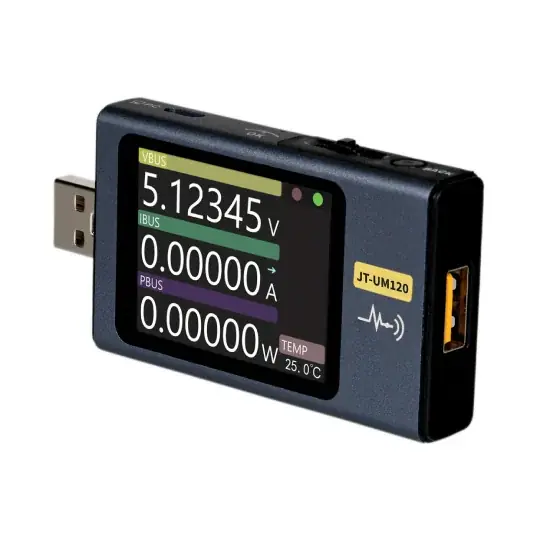 USB multimetr - měřič napětí, proudu a výkonu z USB portu - Joy-IT UM120 Akce