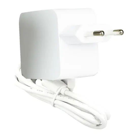 Raspberry Pi 45W USB-C napájecí zdroj - oficiální USB C napájecí zdroj 5,1V/5A pro Raspberry Pi 5 - bílý Originální
