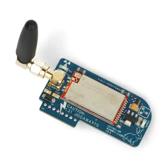 Nejlepší Volba Flux Capacitor - CC1101 zesilovač signálu s 433MHz anténou pro Flipper Zero - Rabbit Labs