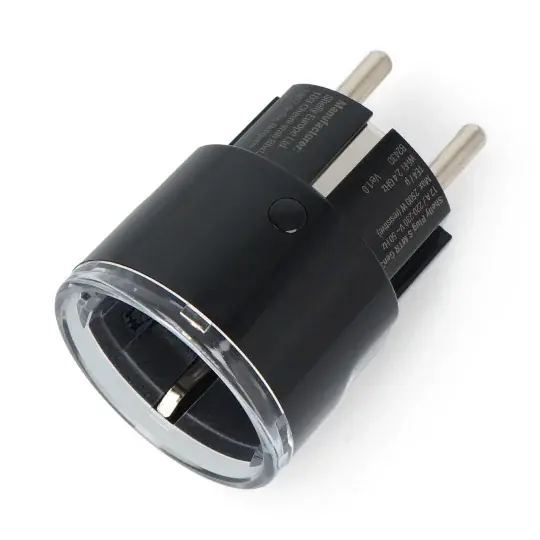 Oblíbený Shelly Plug S MTR Gen3 Chytrá zásuvka - WiFi/Bluetooth/Matter Chytrá zásuvka s měřením energie - Černá