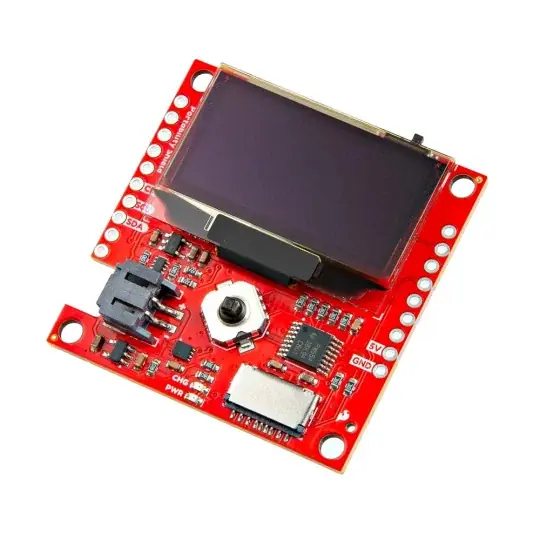 Přenosný štít - překryvný kryt s 1,3" OLED displejem a joystickem - SparkFun DEV-27510 Originální