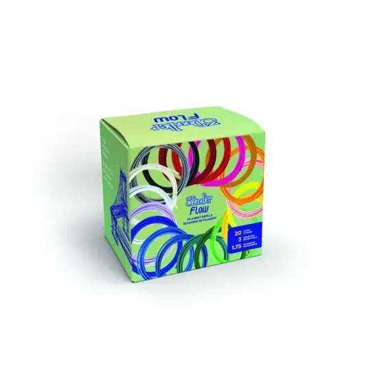 Sada PLA filamentů 3Doodler Flow 1,75 mm - 20x3 m Aktuální