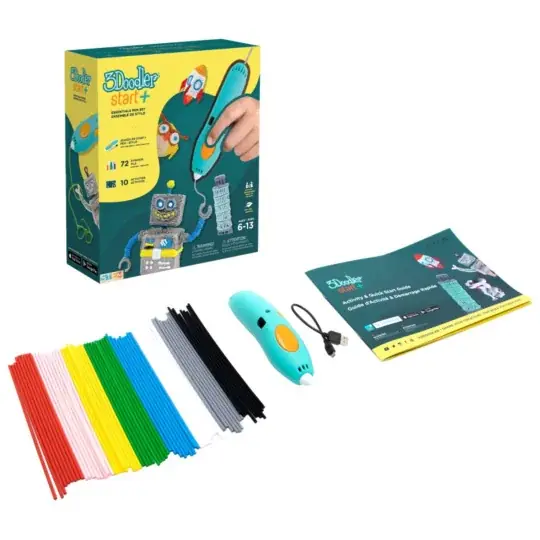 3D tiskové pero pro děti 3Doodler Start+ - základní sada Dokud Zásoby Vydrží