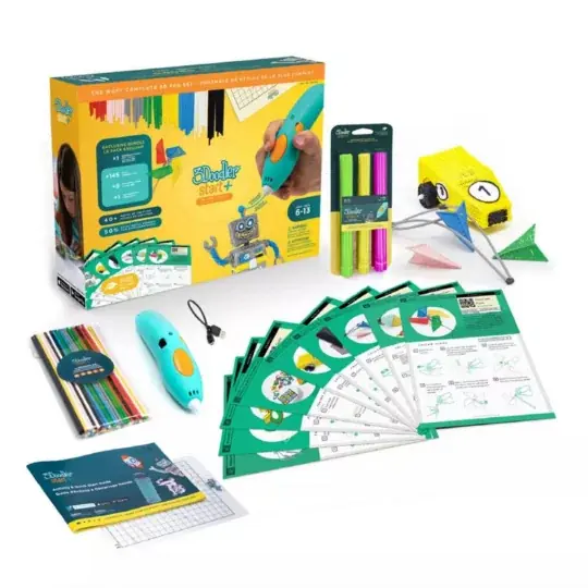 3D tiskové pero pro děti 3Doodler Start+ - rozšířená sada Objednat Nyní