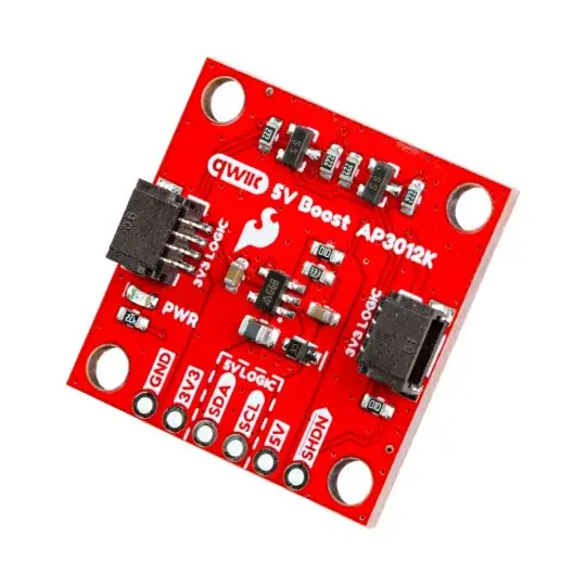 Qwiic 5V Boost - 5V zvyšující měnič - AP3012K - SparkFun PRT-28203 Oblíbený