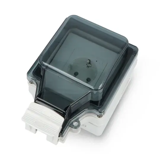 Tuya - venkovní zásuvka s měřením energie IP66 260V - ZigBee - RTX SET_HZPEW_IP Omezená Nabídka
