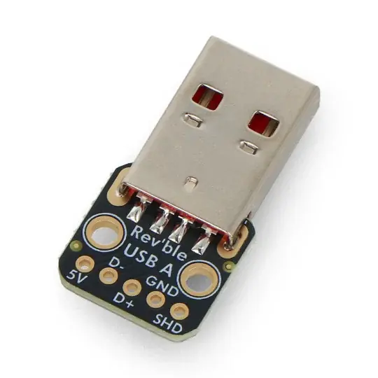 Pouze Dnes Oboustranný USB konektor typu A - konektor pro nepájivé pole - Adafruit 6001