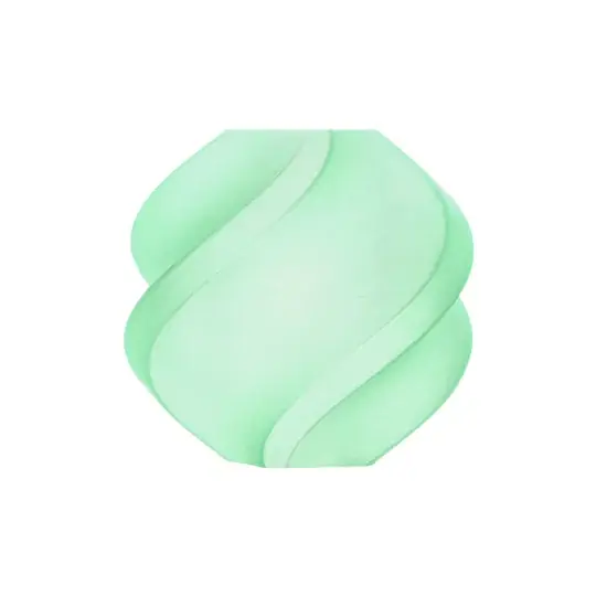 Super Cena Průsvitný filament Bambu Lab PLA 1,75 mm 1 kg - součástí balení je opakovaně použitelná cívka - světle nefritová