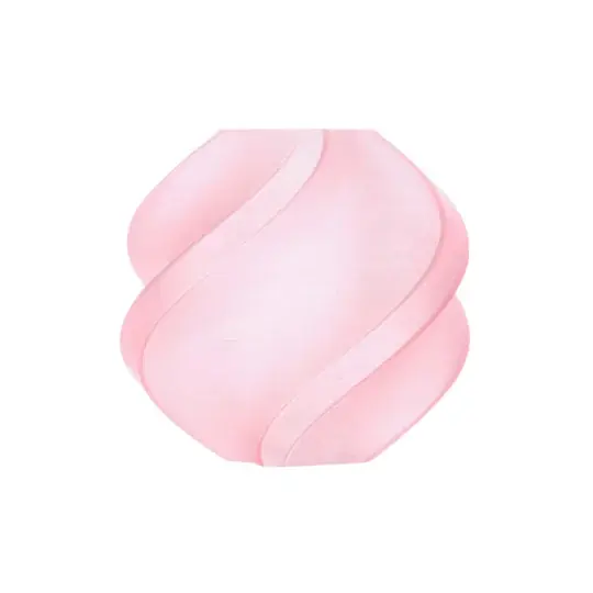 Průsvitný filament Bambu Lab PLA 1,75 mm 1 kg - součástí balení je opakovaně použitelná cívka - třešňově růžová Výhodná Nabídka