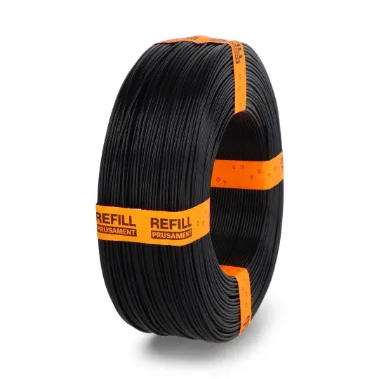 Cenový Hit Náhradní filament Prusa PLA 1,75 mm 0,9 kg - Jet Black NFC
