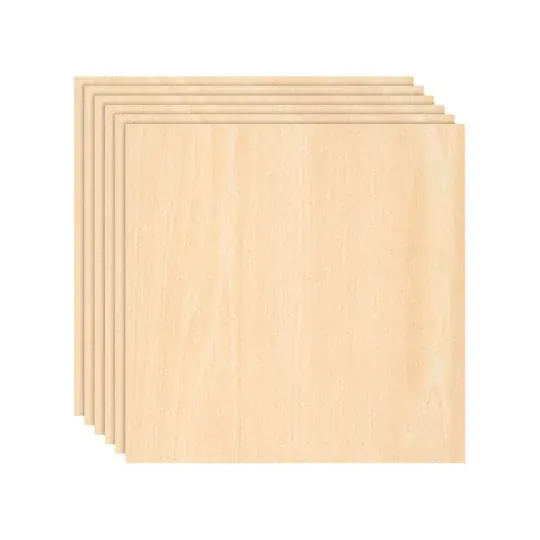 Lipová překližka - 3mm - 300x300mm - Bambu Lab - 6ks. Poslední Šance