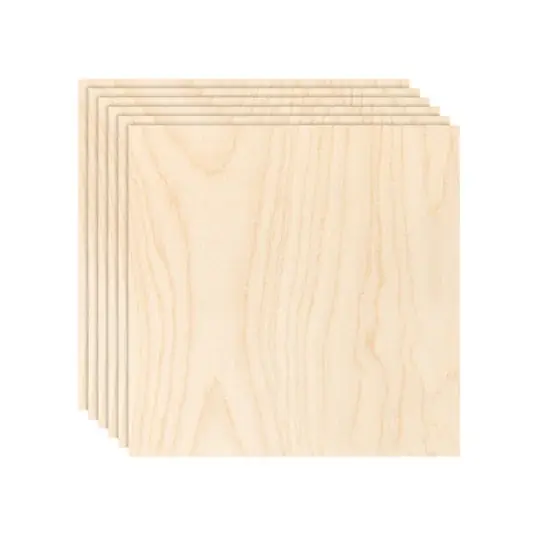 Březová překližka - 3mm - 300x300mm - Bambu Lab - 6ks. Speciální Cena