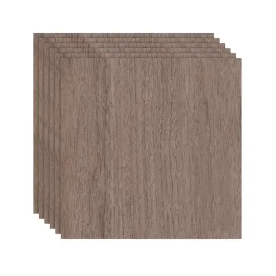 Překližka z černého ořechu - 3 mm - 300x300 mm - Bambu Lab - 6 ks. Vrácení Zdarma