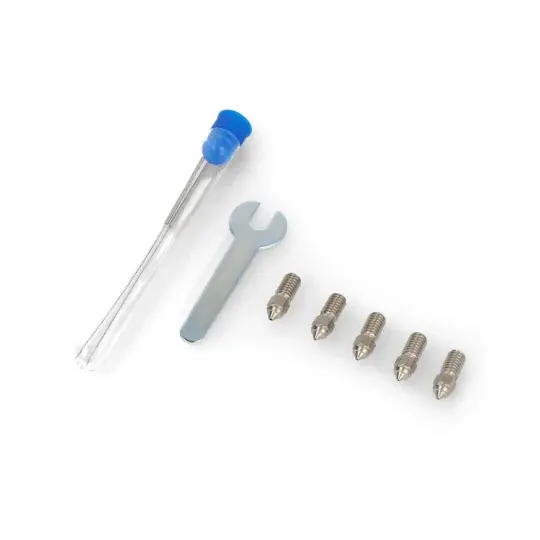 Sada trysek 0,4 mm/0,6 mm/0,8 mm pro 3D tiskárny Elegoo Neptune 4/4 Pro - kalená ocel Levný