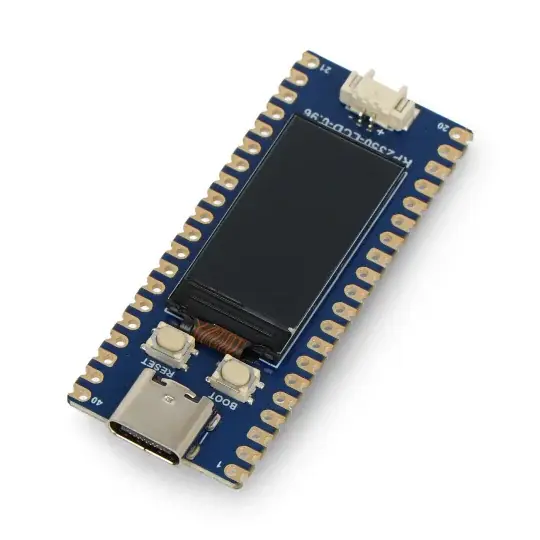 Akční Cena RP2350-LCD-0.96 - vývojová deska s mikrokontrolérem RP2350A a 0,96'' LCD displejem - Waveshare 28822