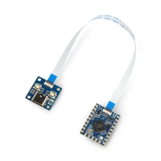 RP2350-Tiny-Kit - Miniaturní vývojová deska RP2350A s USB adaptérem a FPC kabelem - Waveshare 29394 Bezpečná Platba